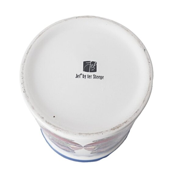 Vintage Ceramic Jar with Lid Cookie Jar Nesting Dolls Polish Jet Ter Steege - Picture 6 of 6